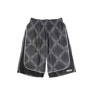 Cross Plaid Shorts - Grey/Black