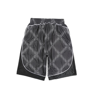 Cross Plaid Shorts - Grey/Black
