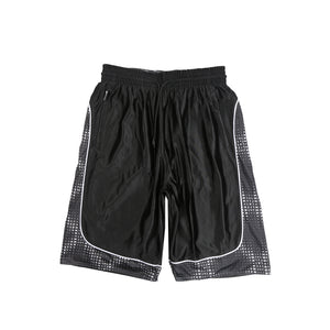 Cross Plaid Shorts - Grey/Black