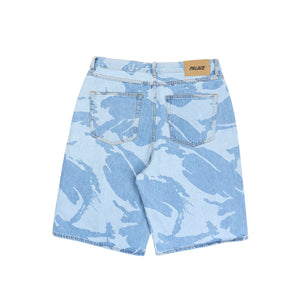 Baggy Jean Short - Light Stonewash DPM