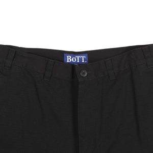 Cotton Cargo Shorts - Black