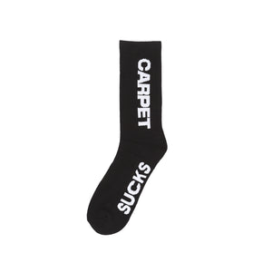 Carpet Sucks Socks - Black