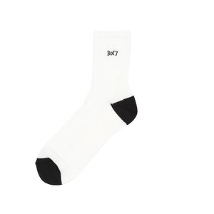 Mini OG Logo Socks - White
