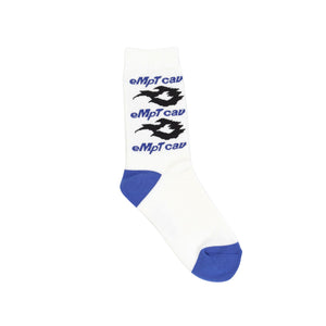 eMpT cav Fire Socks - White