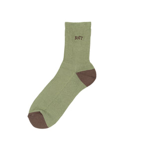 Mini OG Logo Socks - Olive