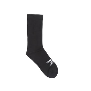 Mini Embroidered @sun Sock - Black