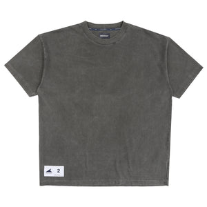 Cachalot SS Pigment Dye T-Shirt - Charcoal