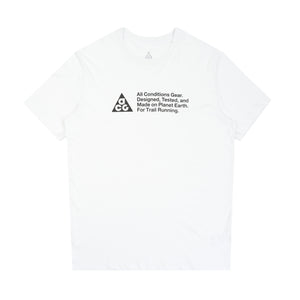 ACG Dri-FIT Std Trail Logo T-Shirt - Summit White