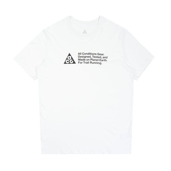 ACG Dri-FIT Std Trail Logo T-Shirt - Summit White