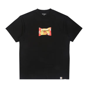S/S Road Side Snack T-Shirt-Black