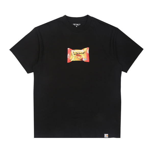 S/S Road Side Snack T-Shirt-Black