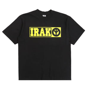Irak Babylon Block Logo T-Shirt - Black