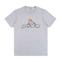 Aidan Painting Stamp Logo T-Shirt- Heather Grey