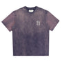 Sun Faded Queenhead Logo S/S T-Shirt - Navy