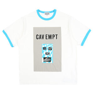 Contentless Freedom Ringer T-Shirt - White