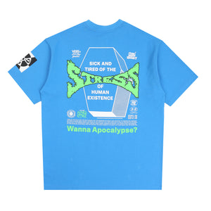 Ed Davis SS T-Shirt - Bright Azure