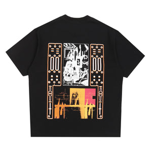 FK Illusory Compartments T-Shirt - Black