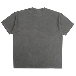 Cachalot Pigment Dye SS T-Shirt  - Black