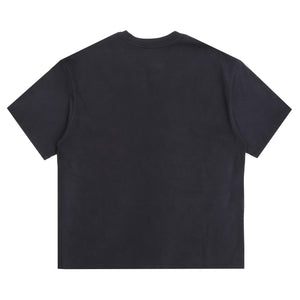 M J Camp SS Crop T-Shirt - Black