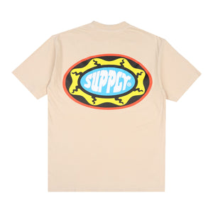 Sunburst SS T-Shirt - Beige
