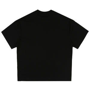 S/S Link Script T - Black / White