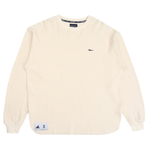 Cachalot Waffle LS - White