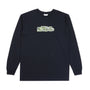 Camo Logo LS T-Shirt - Navy