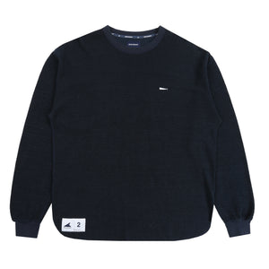 Cachalot Waffle LS - Navy