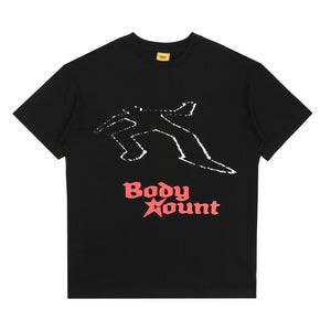 Chalk Outline T-Shirt - Black