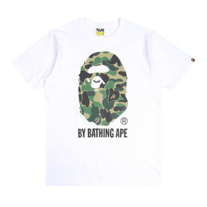 ABC Camo By Bathing Ape T-Shirt - White/Green