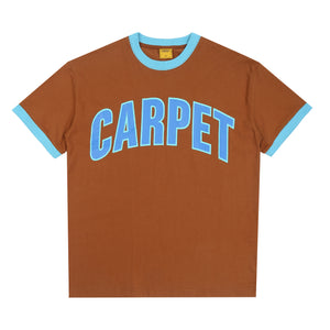 Varsity Ringer T-Shirt - Brown