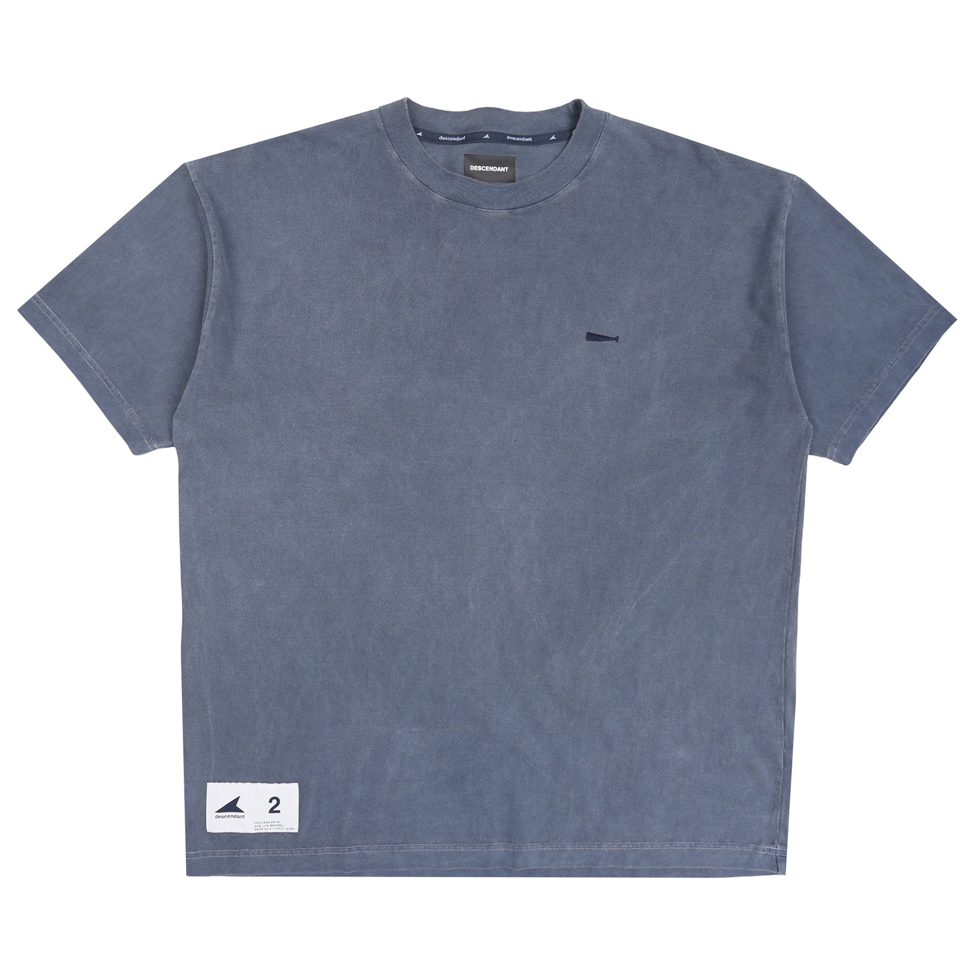 Cachalot SS Pigment Dye T-Shirt - Navy – Supply Store