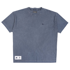 Cachalot SS Pigment Dye T-Shirt - Navy