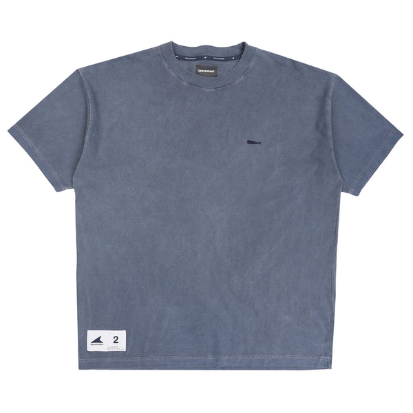 Cachalot SS Pigment Dye T-Shirt - Navy