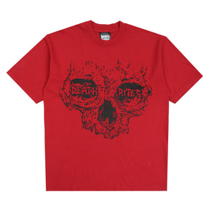 Skullcrusher SS T-Shirt - Red