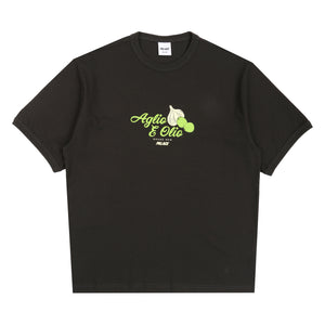 Aglio E Olio Ringer T-Shirt - Black