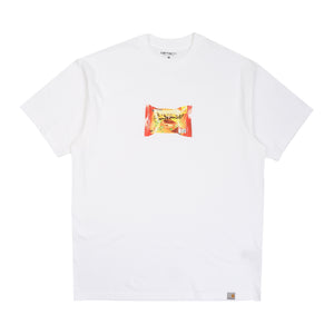 S/S Road Side Snack T-Shirt-White