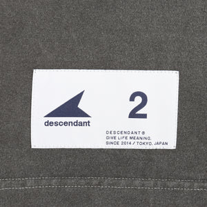 Cachalot Pigment Dye SS T-Shirt  - Black