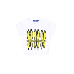 Butterflies SS Baby T-Shirt - White