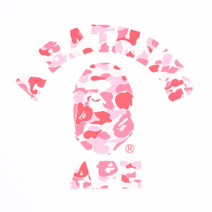 Abc Camo College Tee - White/Pink
