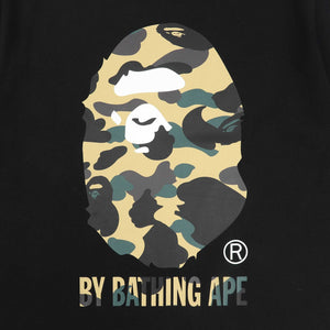 1st Camo By Bathing Ape T-Shirt - Black/Yellow