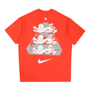 Nike x England x Palace T-Shirt - Lt Crimson