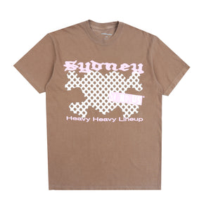 SURPLUS Heart SS T-Shirt- Espresso