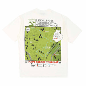 The Blair Witch Forest Map T-Shirt - Off White