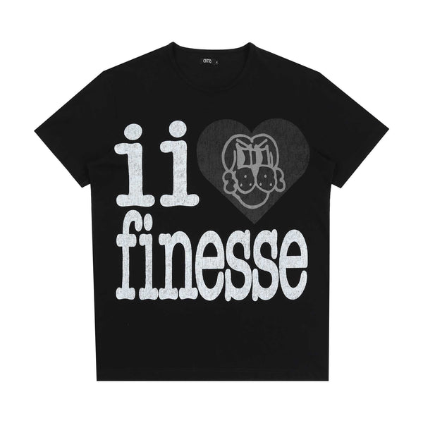 II Heart Finesse T-Shirt - Black
