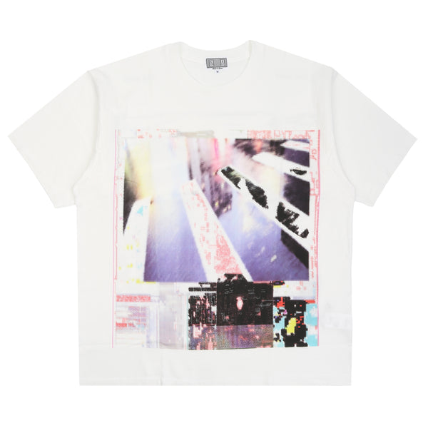 MD Crossed Wires Big T-Shirt - White
