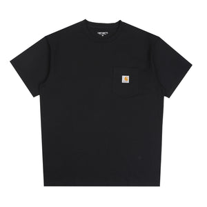 S/S Pocket Loose T-shirt - Black