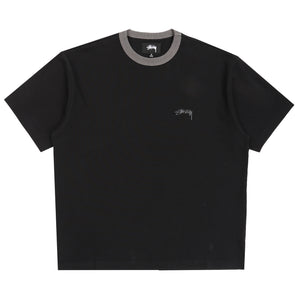 SS Ringer Tee - Black