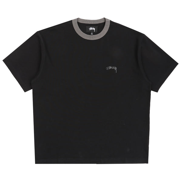 SS Ringer Tee - Black
