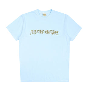 Plaid Photo Copy T-Shirt - Chambray
